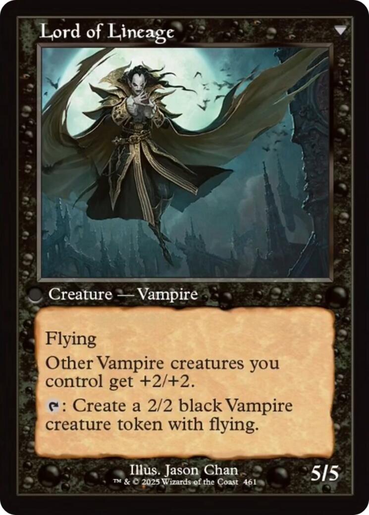 Bloodline Keeper // Lord of Lineage (Retro Frame) [Innistrad Remastered] - Trinity Hobby