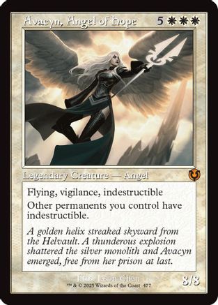 Avacyn, Angel of Hope (Retro Frame) (INR-477) - [Innistrad Remastered] Foil - Trinity Hobby