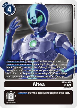Altea [BT20-086] [Release Special Booster Ver.2.5] - Trinity Hobby