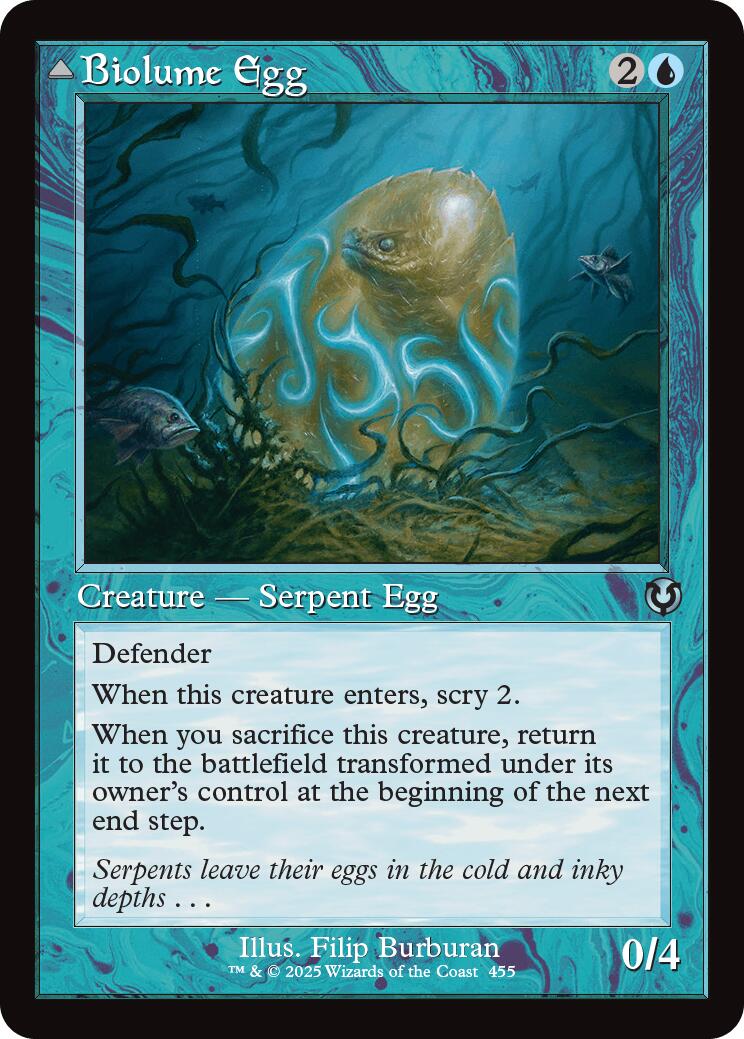 Biolume Egg // Biolume Serpent (Retro Frame) [Innistrad Remastered] - Trinity Hobby