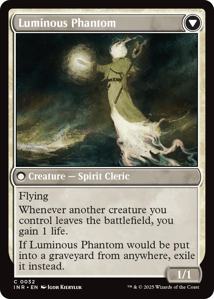 Lunarch Veteran // Luminous Phantom [Innistrad Remastered] - Trinity Hobby