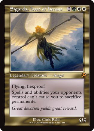 Sigarda, Host of Herons (Retro Frame) (INR-434) - [Innistrad Remastered] Foil - Trinity Hobby