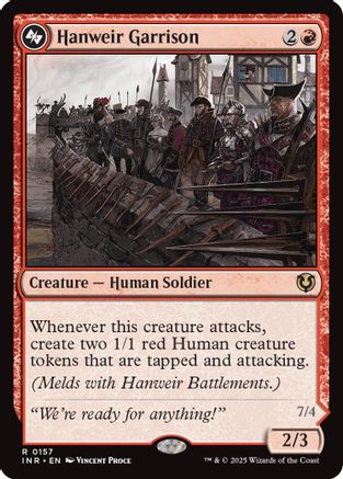 Hanweir Garrison (INR-157) - [Innistrad Remastered] - Trinity Hobby