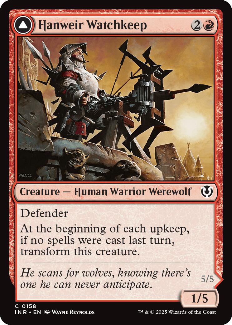 Hanweir Watchkeep // Bane of Hanweir [Innistrad Remastered] - Trinity Hobby