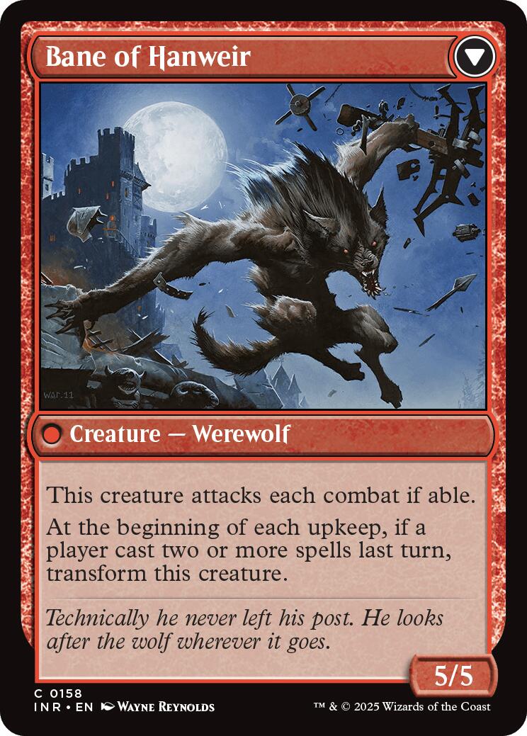 Hanweir Watchkeep // Bane of Hanweir [Innistrad Remastered] - Trinity Hobby