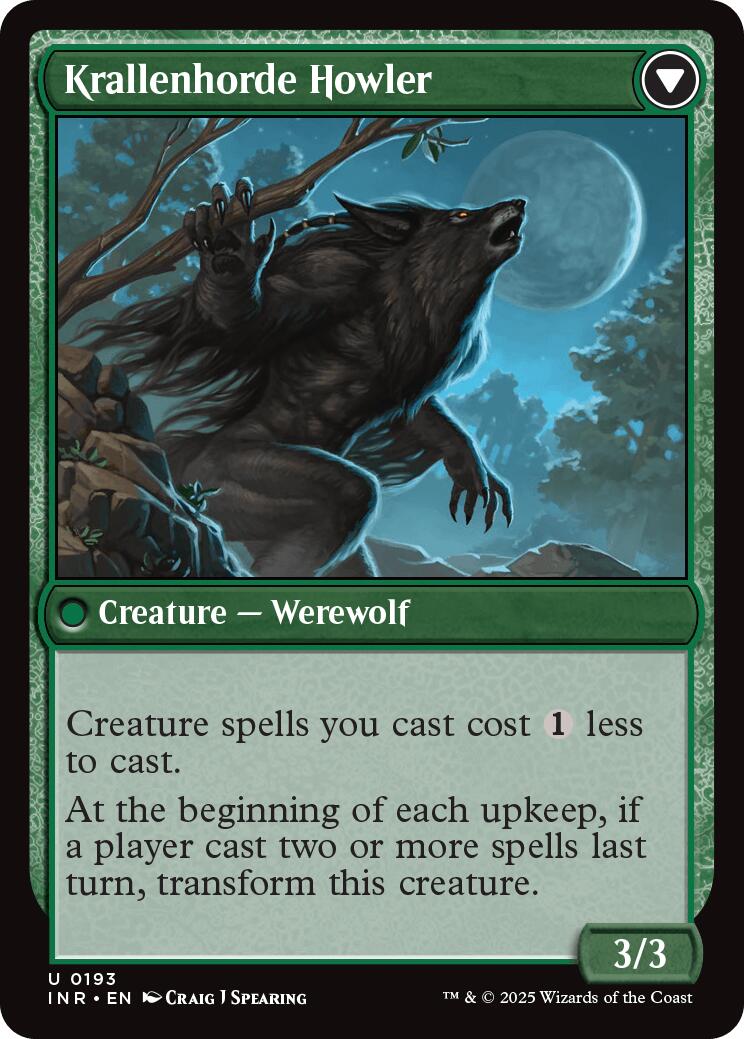 Duskwatch Recruiter // Krallenhorde Howler [Innistrad Remastered] - Trinity Hobby