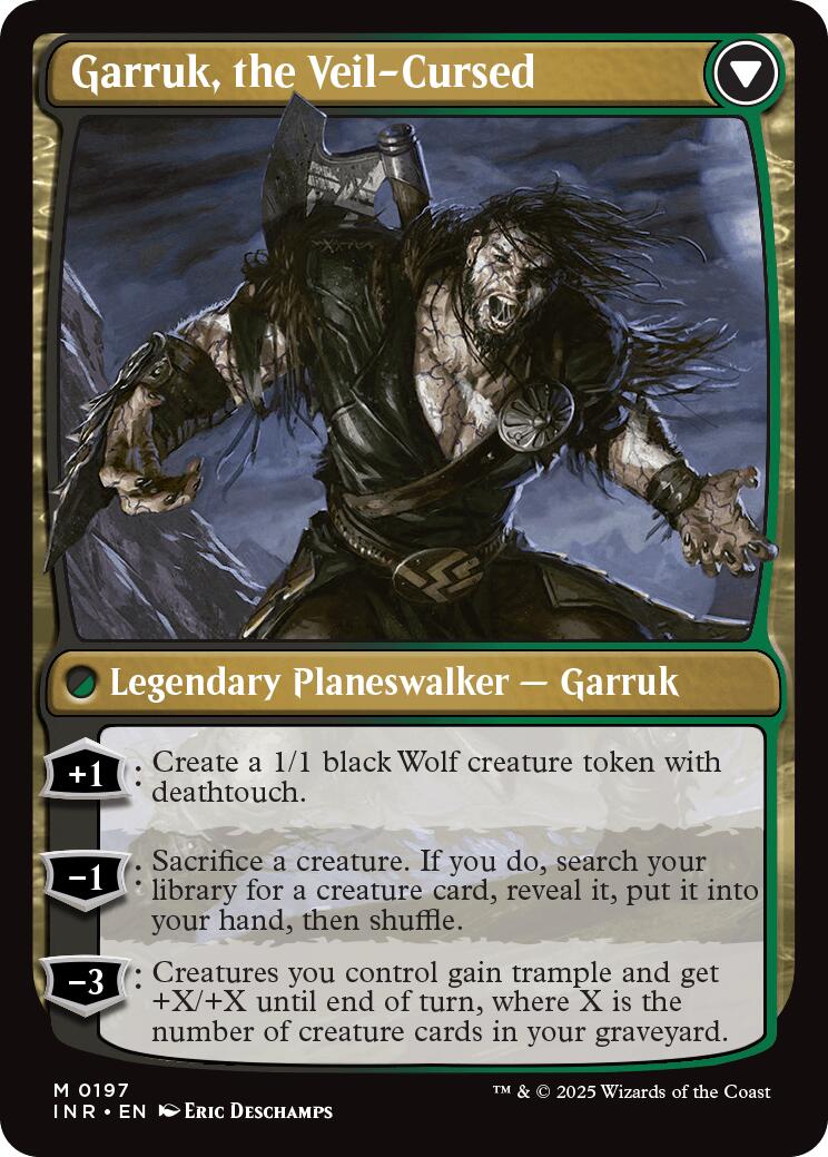 Garruk Relentless // Garruk, the Veil-Cursed [Innistrad Remastered] - Trinity Hobby