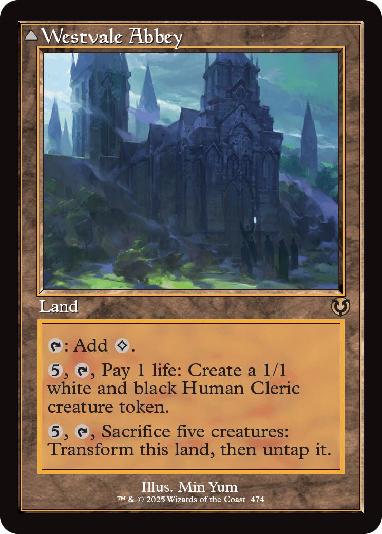 Westvale Abbey // Ormendahl, Profane Prince (Retro Frame) [Innistrad Remastered] - Trinity Hobby