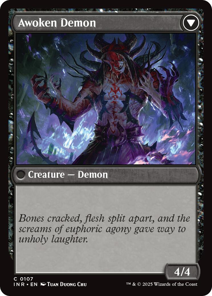 Ecstatic Awakener // Awoken Demon [Innistrad Remastered] - Trinity Hobby