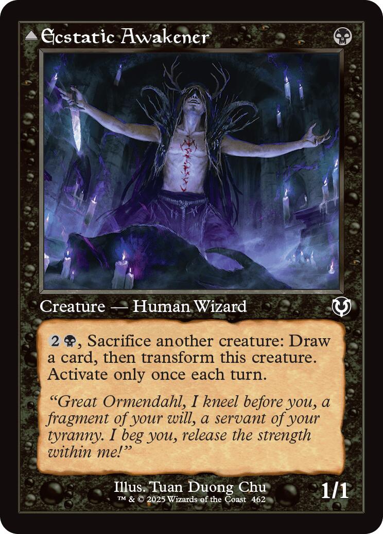 Ecstatic Awakener // Awoken Demon (Retro Frame) [Innistrad Remastered] - Trinity Hobby