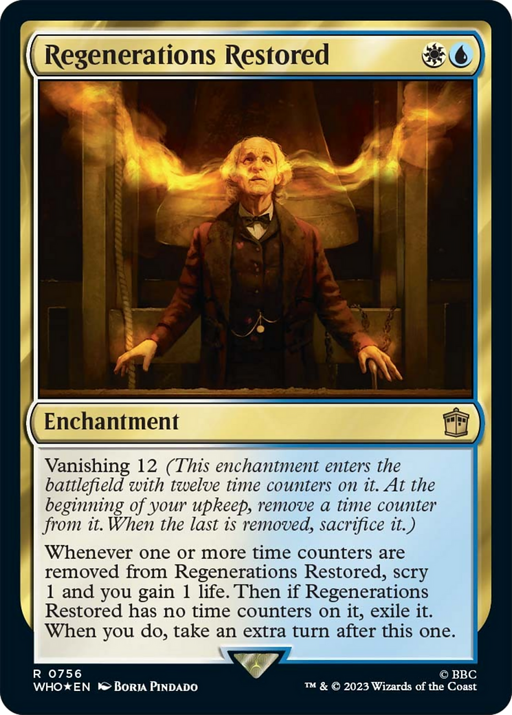 Regenerations Restored (Surge Foil) [Doctor Who] - Trinity Hobby