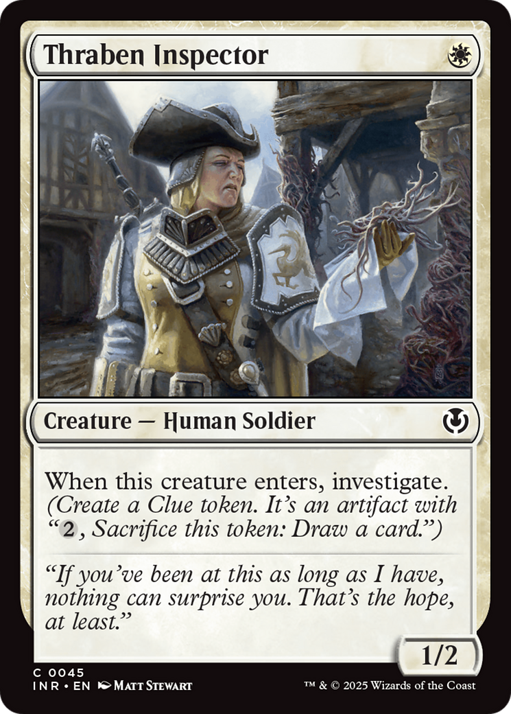 Thraben Inspector [Innistrad Remastered] - Trinity Hobby
