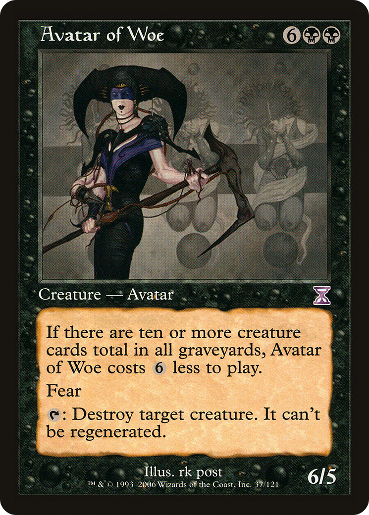 Avatar of Woe [Time Spiral Timeshifted] - Trinity Hobby