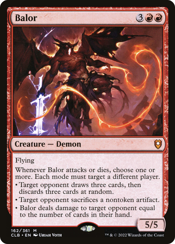Balor [Commander Legends: Battle for Baldur's Gate] - Trinity Hobby