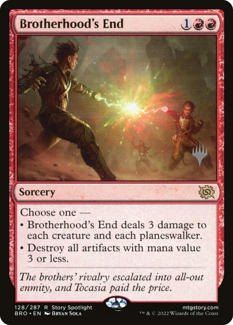 Brotherhood's End (Promo Pack) [The Brothers' War Promos] - Trinity Hobby