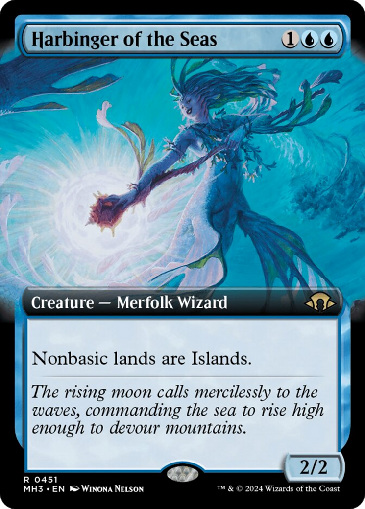 Harbinger of the Seas (Extended Art) [Modern Horizons 3] - Trinity Hobby