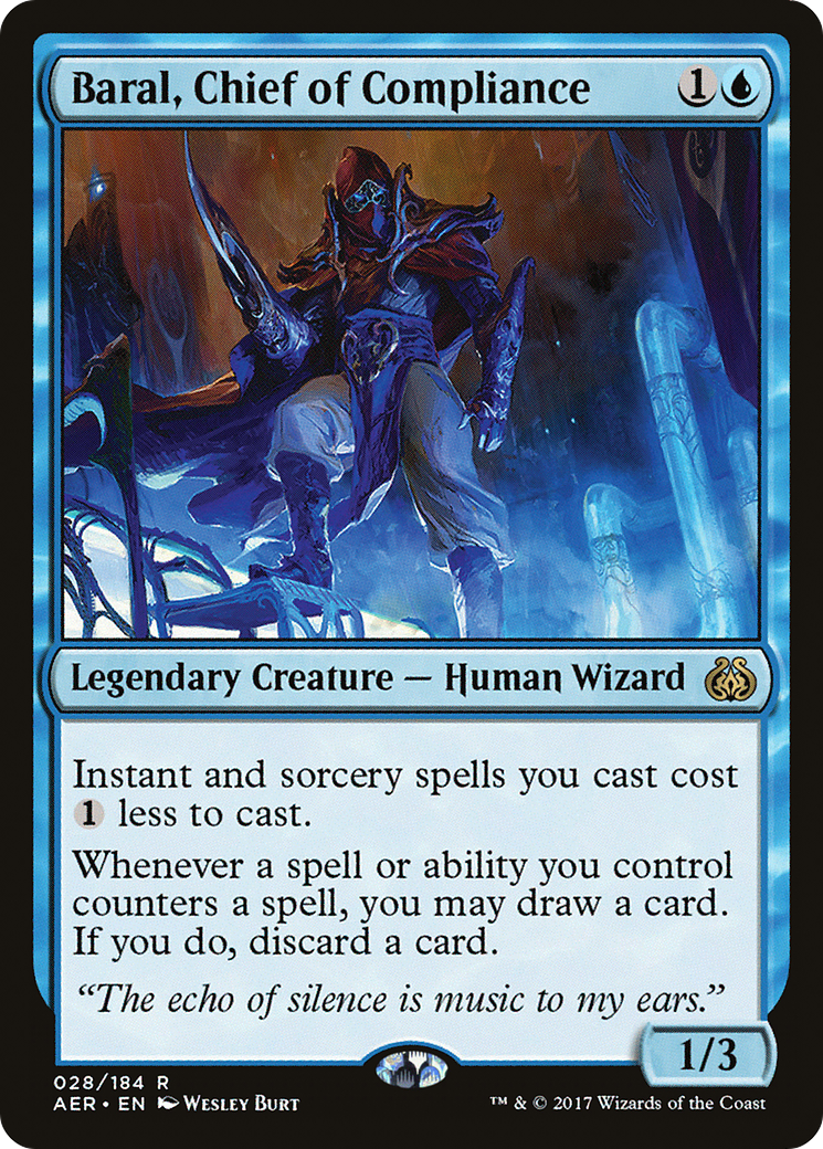 Baral, Chief of Compliance [Aether Revolt] - Trinity Hobby