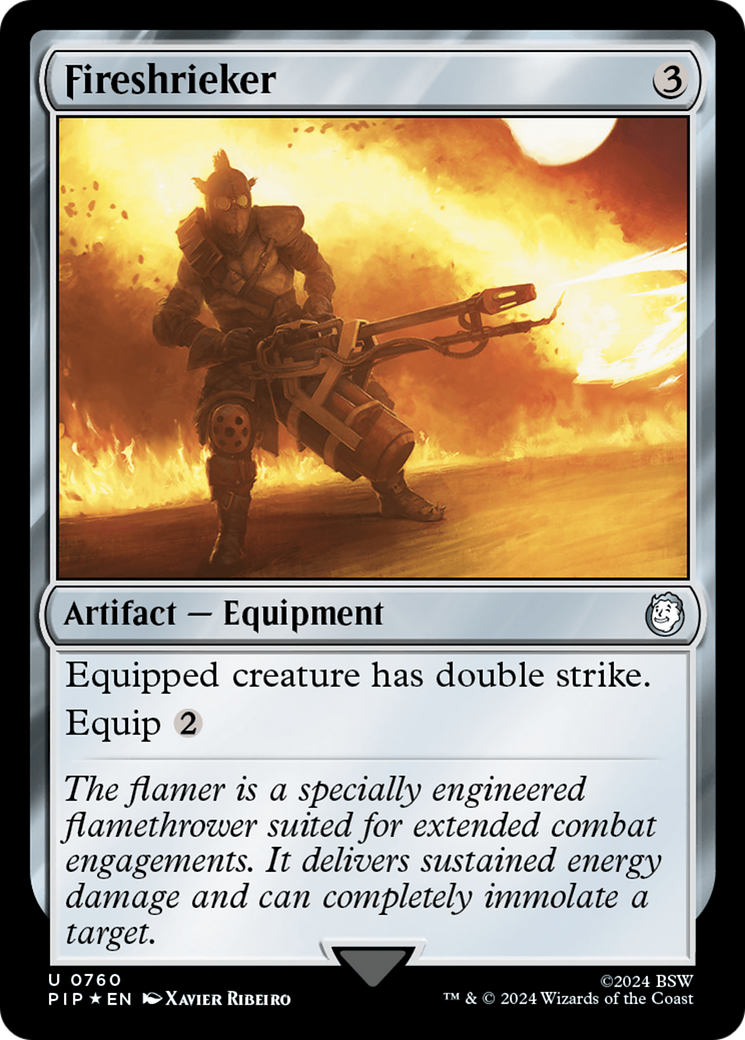Fireshrieker (Surge Foil) [Fallout] - Trinity Hobby