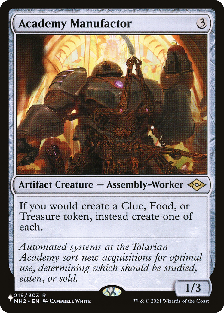 Academy Manufactor [The List] - Trinity Hobby