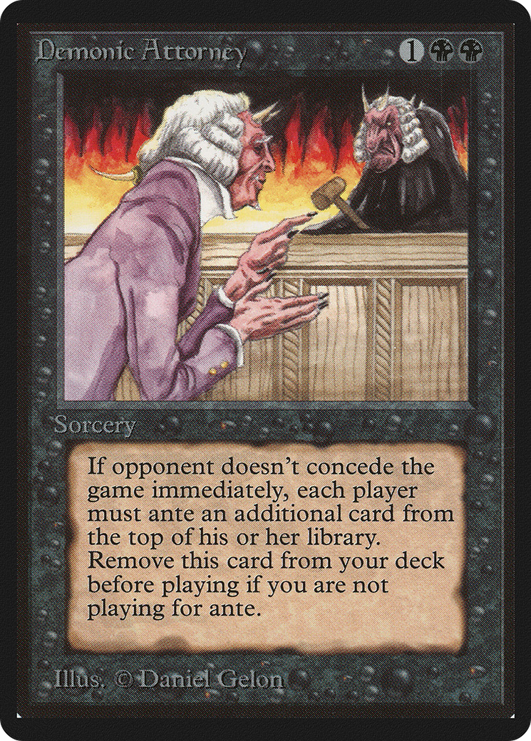 Demonic Attorney [Beta Edition] - Trinity Hobby