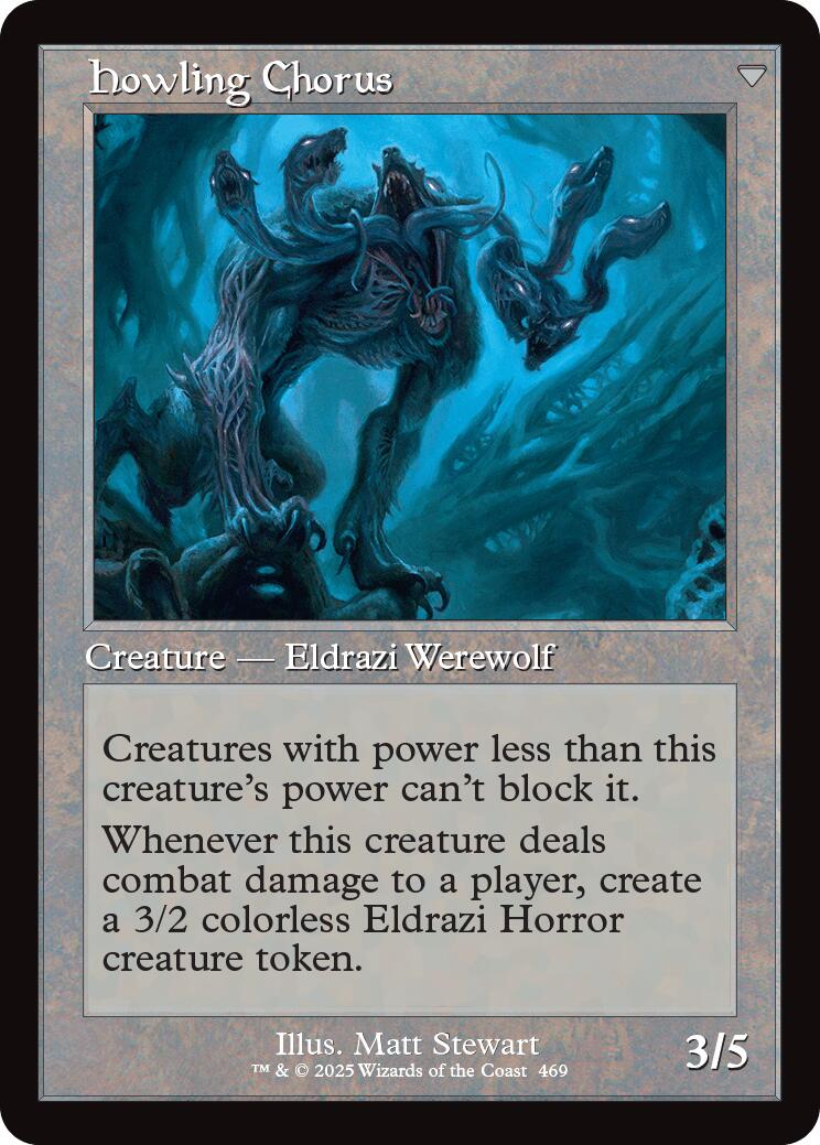 Shrill Howler // Howling Chorus (Retro Frame) [Innistrad Remastered] - Trinity Hobby