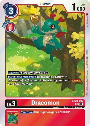 Dracomon [BT20-007] [Release Special Booster Ver.2.5] - Trinity Hobby
