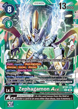 Zephagamon ACE [BT20-101] [Release Special Booster Ver.2.5] - Trinity Hobby