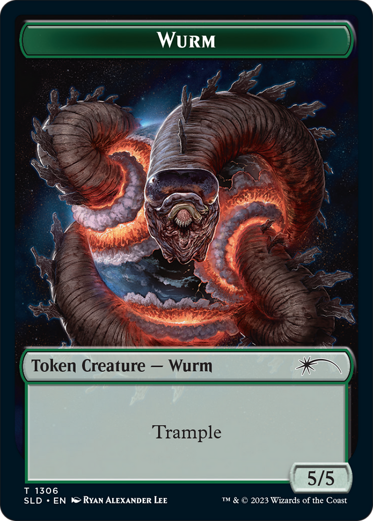 Wurm Token [Secret Lair Drop Series] - Trinity Hobby