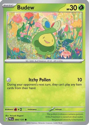 Budew (004/131) [Scarlet & Violet: Prismatic Evolutions] - Trinity Hobby