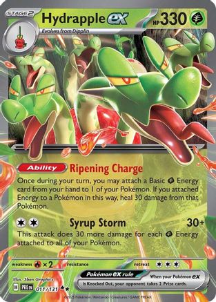 Hydrapple ex (011/131) [Scarlet & Violet: Prismatic Evolutions] - Trinity Hobby
