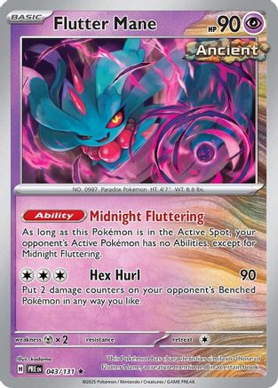 Flutter Mane (043/131) [Scarlet & Violet: Prismatic Evolutions] - Trinity Hobby