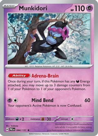 Munkidori (044/131) [Scarlet & Violet: Prismatic Evolutions] - Trinity Hobby