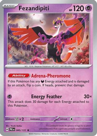 Fezandipiti (045/131) [Scarlet & Violet: Prismatic Evolutions] - Trinity Hobby