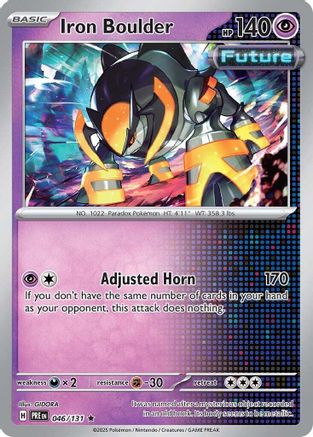 Iron Boulder (046/131) [Scarlet & Violet: Prismatic Evolutions] - Trinity Hobby