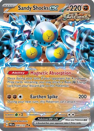Sandy Shocks ex (056/131) [Scarlet & Violet: Prismatic Evolutions] - Trinity Hobby