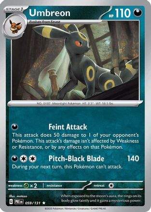 Umbreon (059/131) [Scarlet & Violet: Prismatic Evolutions] - Trinity Hobby