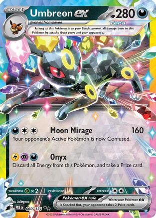 Umbreon ex (060/131) [Scarlet & Violet: Prismatic Evolutions] - Trinity Hobby