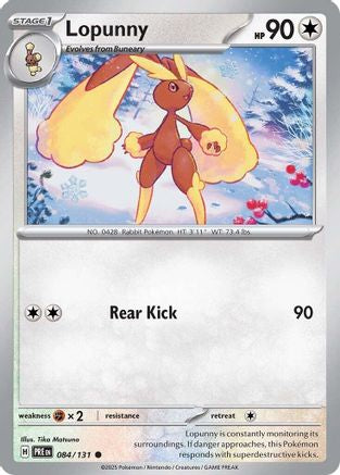 Lopunny (084/131) [Scarlet & Violet: Prismatic Evolutions] - Trinity Hobby