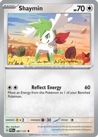 Shaymin (087/131) [Scarlet & Violet: Prismatic Evolutions] - Trinity Hobby