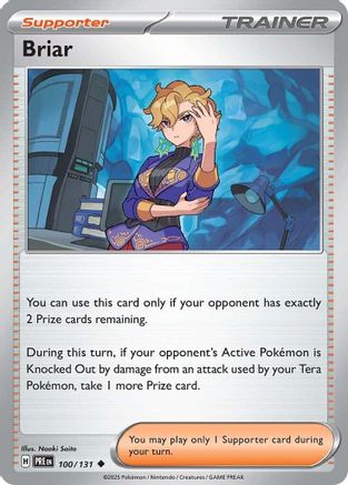 Briar (100/131) [Scarlet & Violet: Prismatic Evolutions] - Trinity Hobby