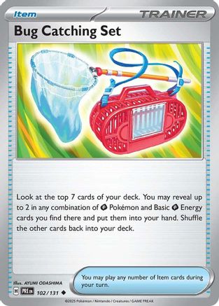 Bug Catching Set (102/131) [Scarlet & Violet: Prismatic Evolutions] - Trinity Hobby