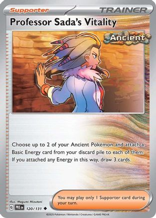 Professor Sada's Vitality (120/131) [Scarlet & Violet: Prismatic Evolutions] - Trinity Hobby