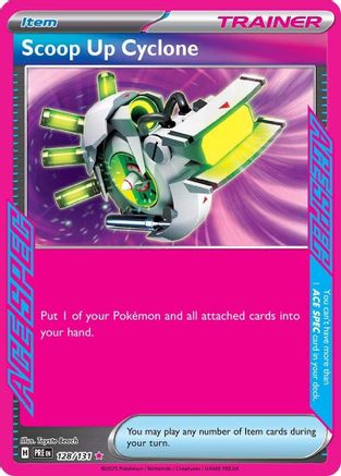 Scoop Up Cyclone (128/131) [Scarlet & Violet: Prismatic Evolutions] - Trinity Hobby