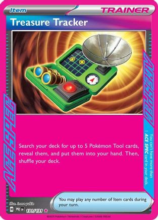 Treasure Tracker (131/131) [Scarlet & Violet: Prismatic Evolutions] - Trinity Hobby