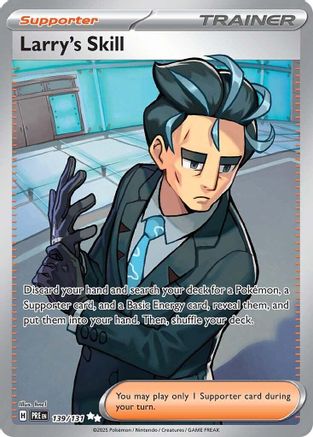 Larry's Skill (139/131) [Scarlet & Violet: Prismatic Evolutions] - Trinity Hobby