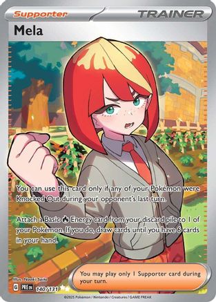 Mela (140/131) [Scarlet & Violet: Prismatic Evolutions] - Trinity Hobby