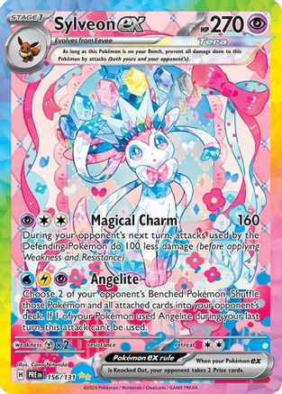 Sylveon ex (156/131) [Scarlet & Violet: Prismatic Evolutions] - Trinity Hobby
