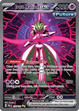 Iron Valiant ex (157/131) [Scarlet & Violet: Prismatic Evolutions] - Trinity Hobby