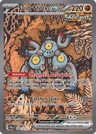 Sandy Shocks ex (159/131) [Scarlet & Violet: Prismatic Evolutions] - Trinity Hobby