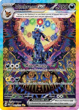Umbreon ex (161/131) [Scarlet & Violet: Prismatic Evolutions] - Trinity Hobby